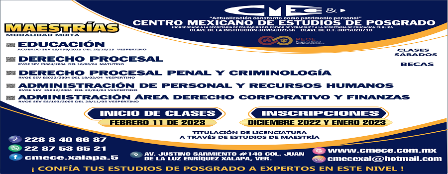 Centro Mexicano de Estudios de Posgrado